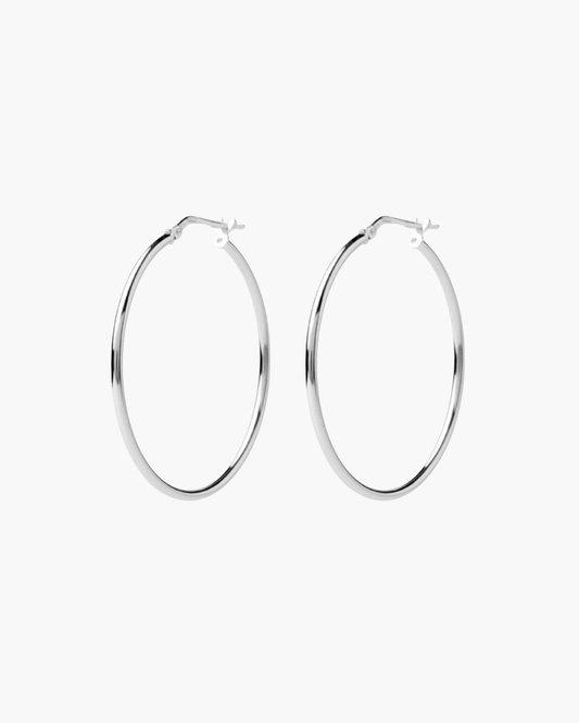 Evrydy Hoops XL Silver