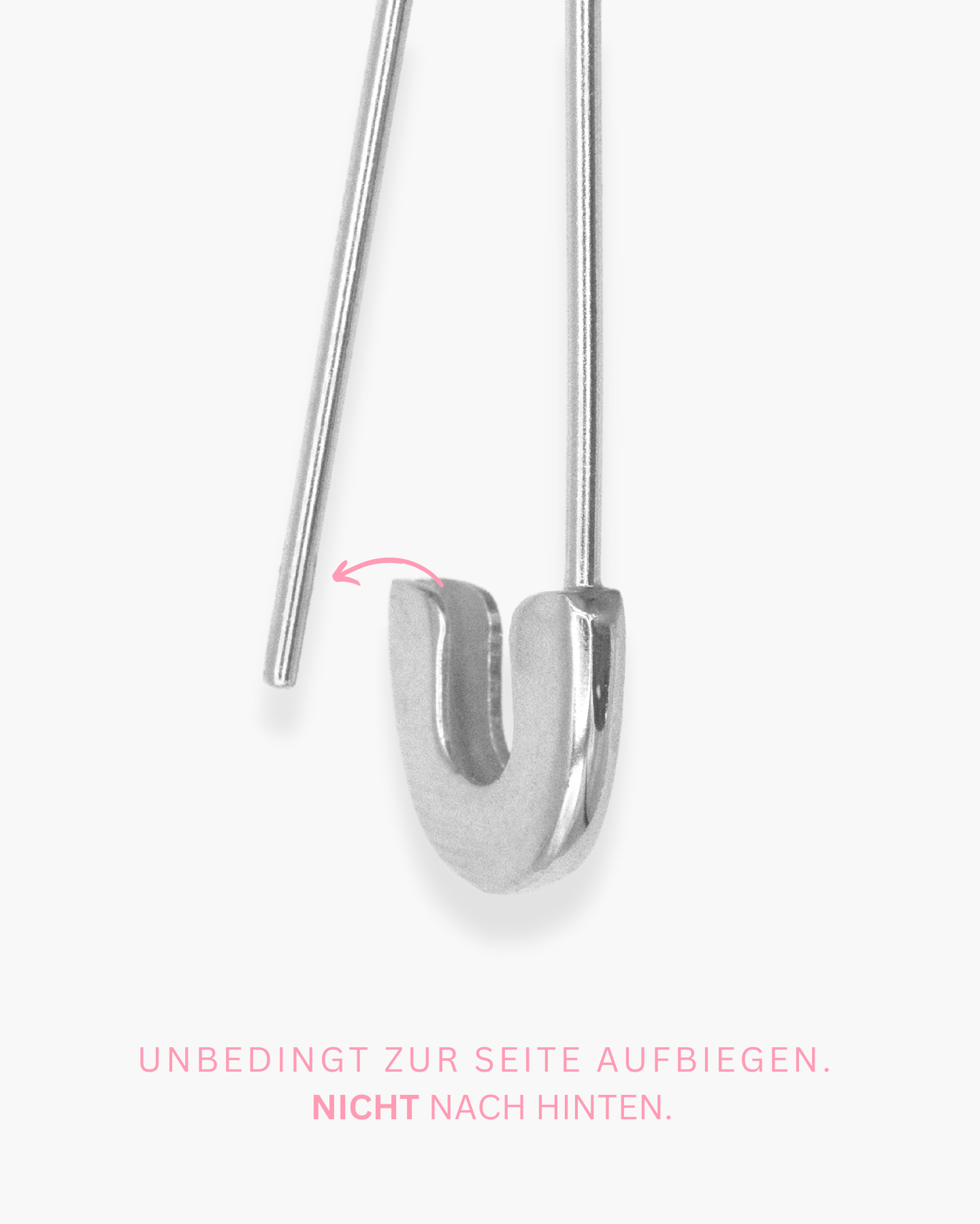 Mini Fix Me Earrings Silver