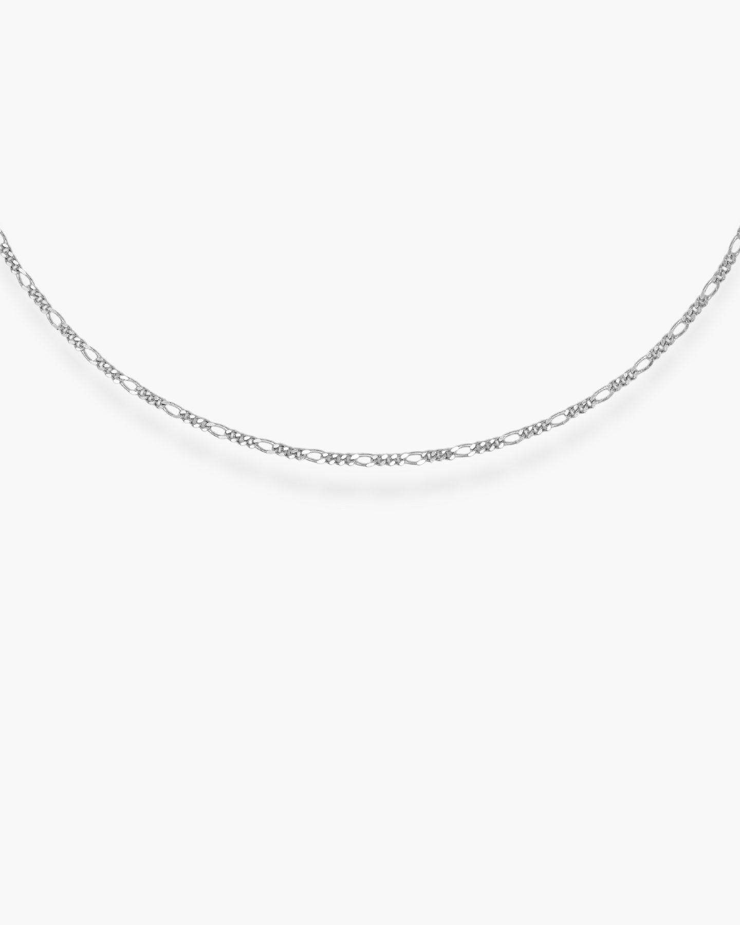 Flirty Figaro Necklace Silver