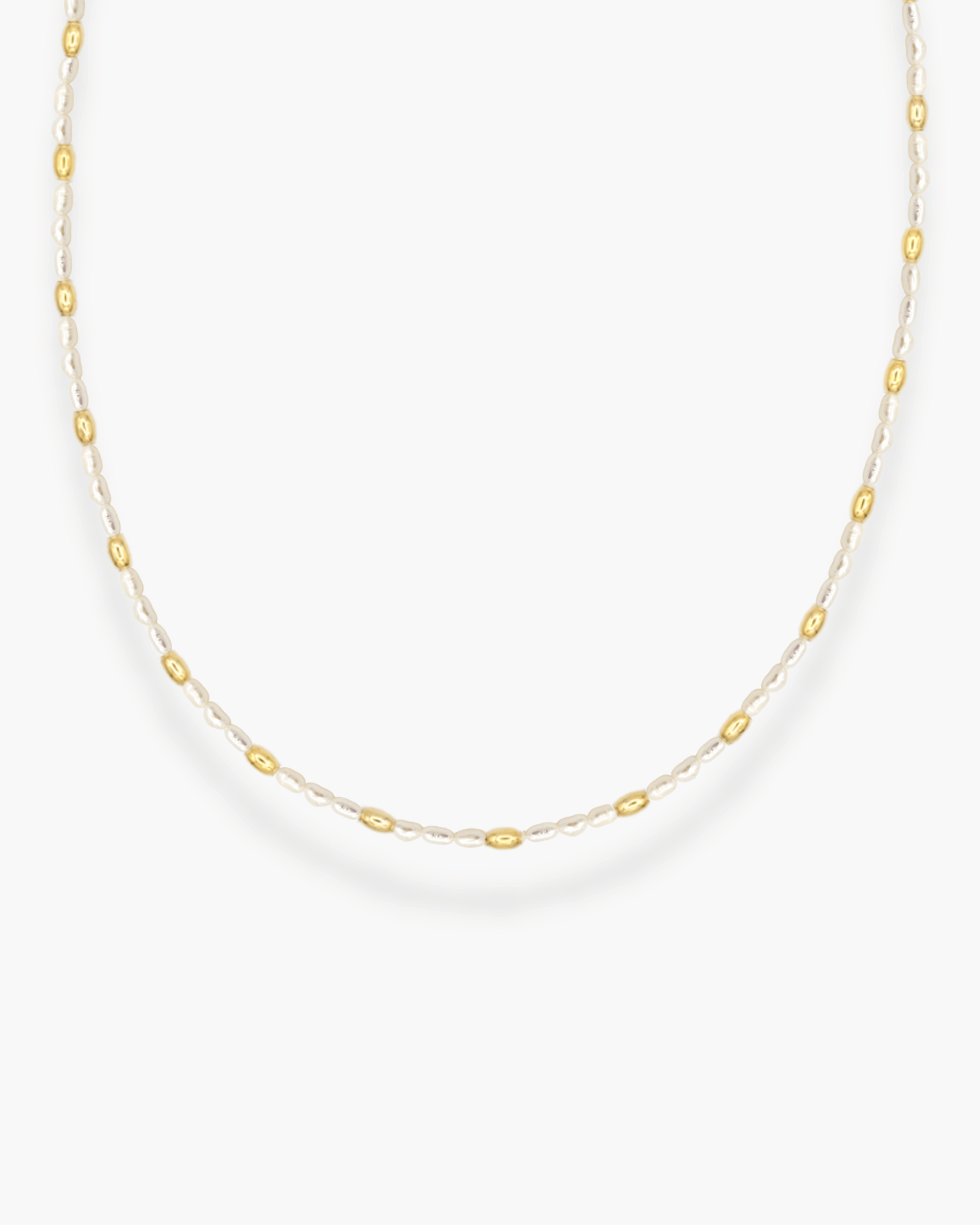 Goldy Pearl Necklace