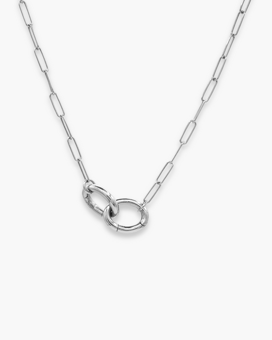 Infinite Love Necklace Silver