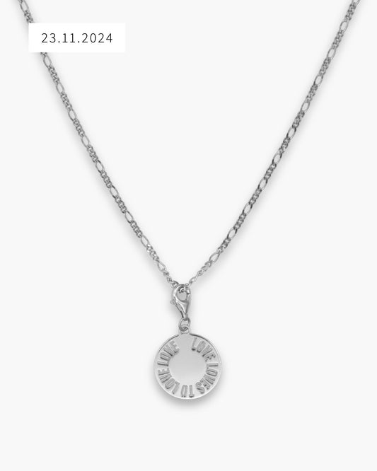 Love Loves Necklace Silver