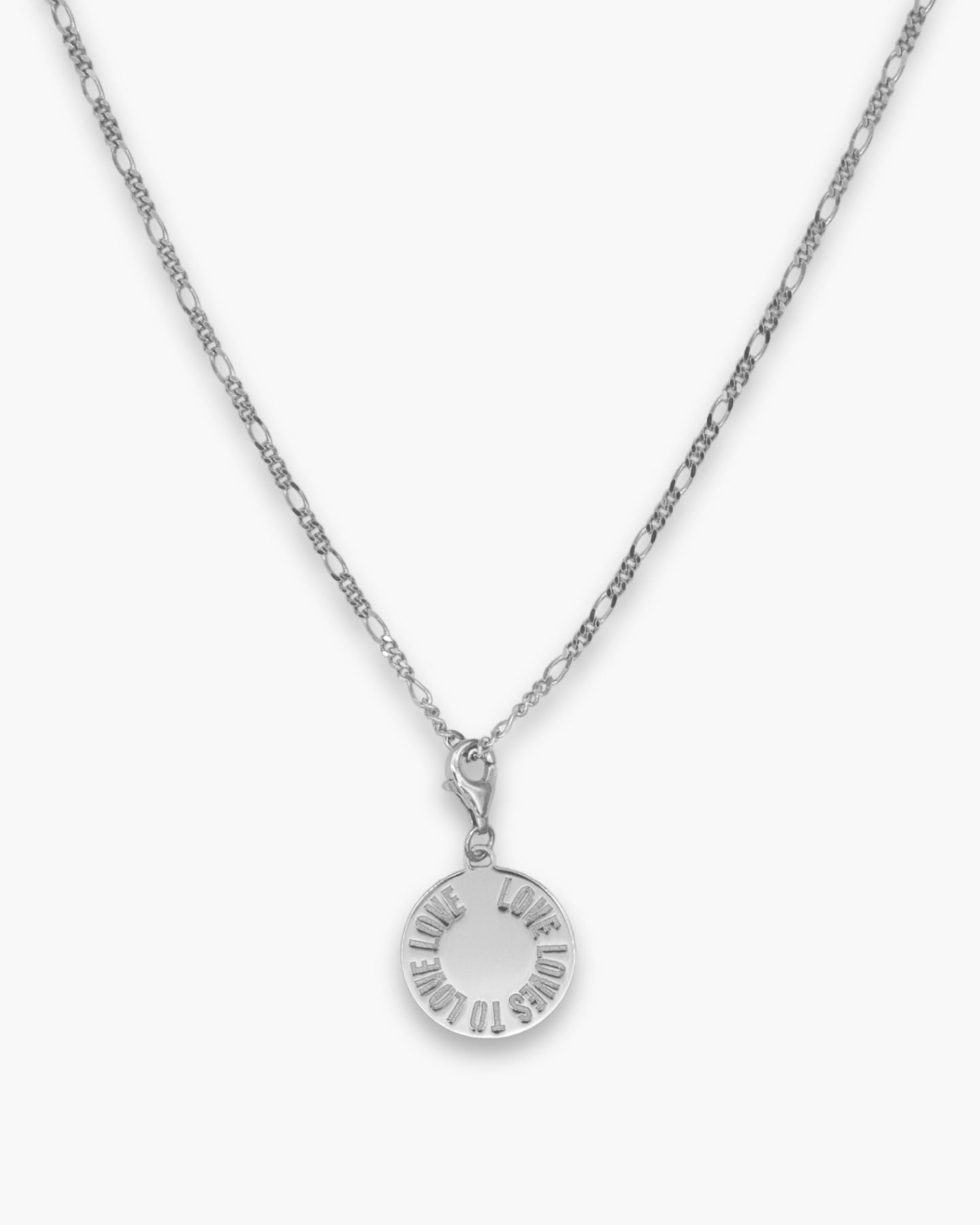 Love Loves Necklace Silver