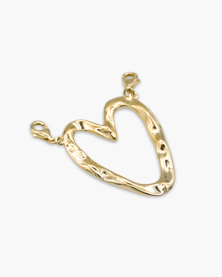 Love Never Dies Necklace Closure Gold