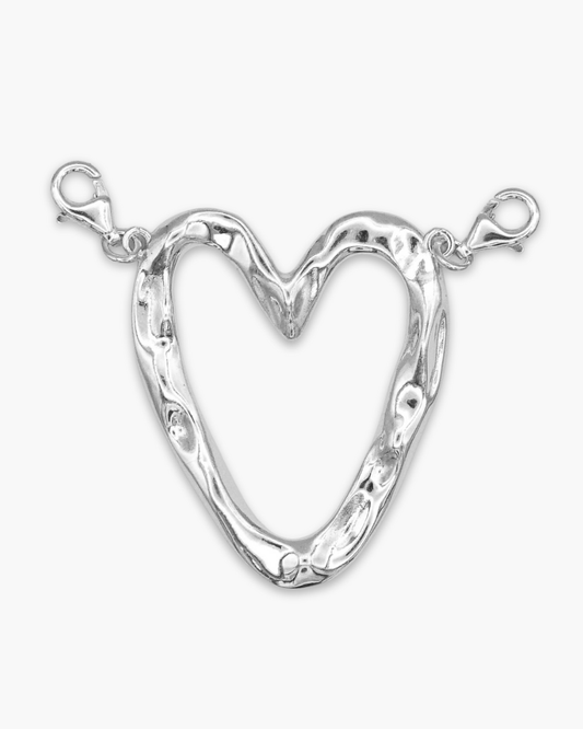 Love Never Dies Necklace Closure Silver