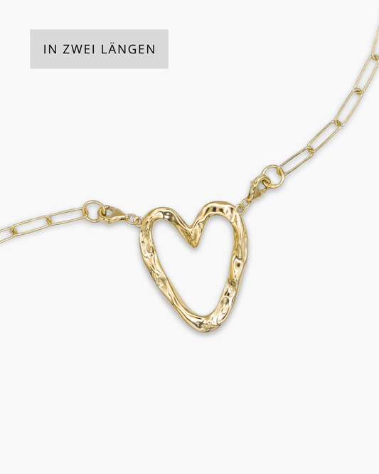 Love Never Dies Necklace Gold