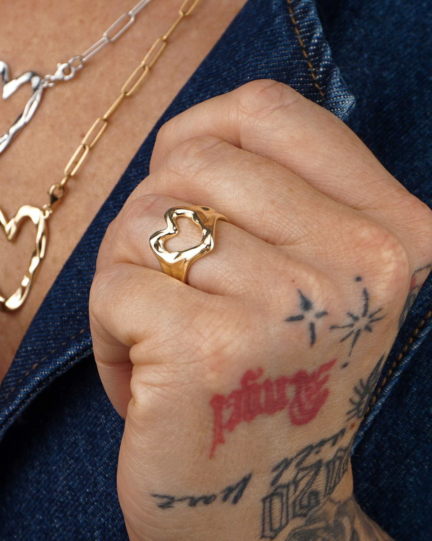 Love Never Dies Ring Gold