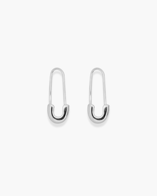 Mini Fix Me Earrings Silver