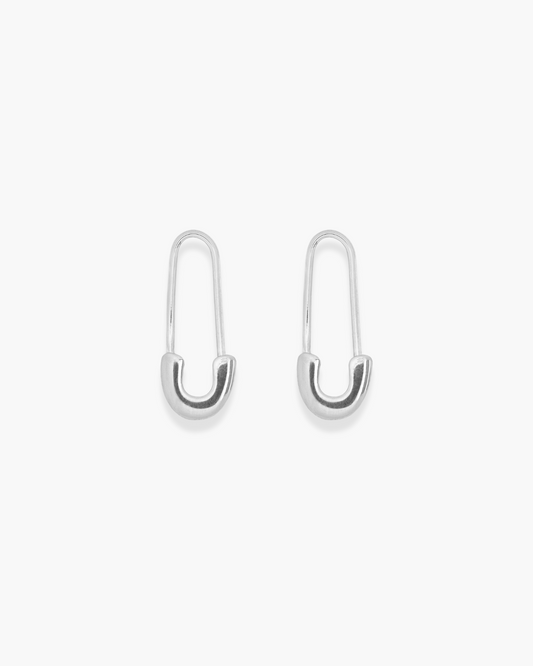 Mini Fix Me Earrings Silver