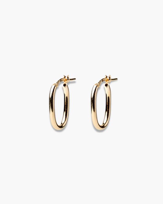 Oh(!)val Hoops Gold