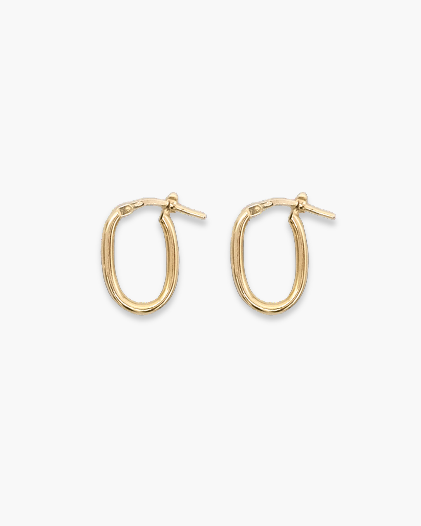 Oh(!)val Hoops Gold