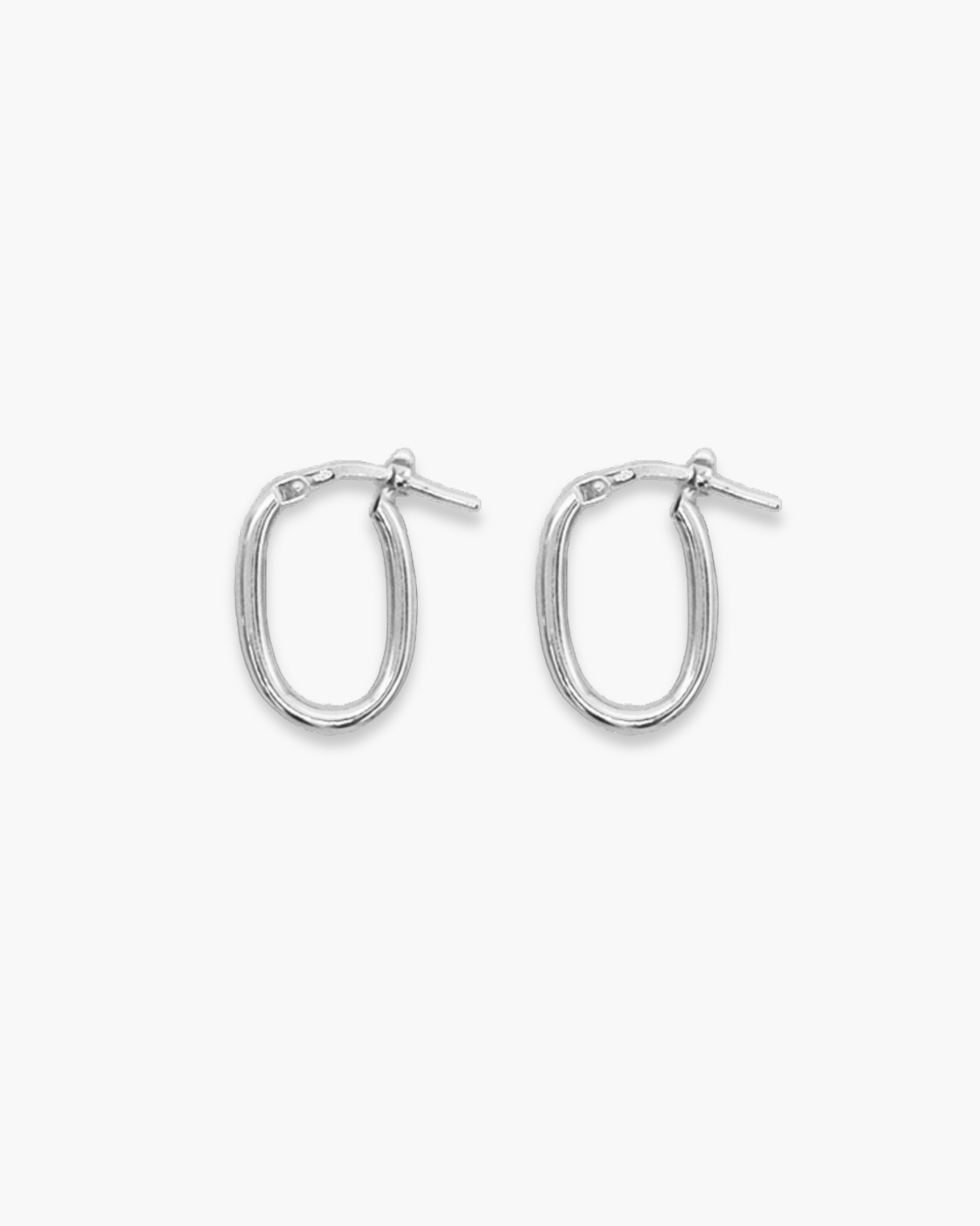 Oh(!)val Hoops Silver