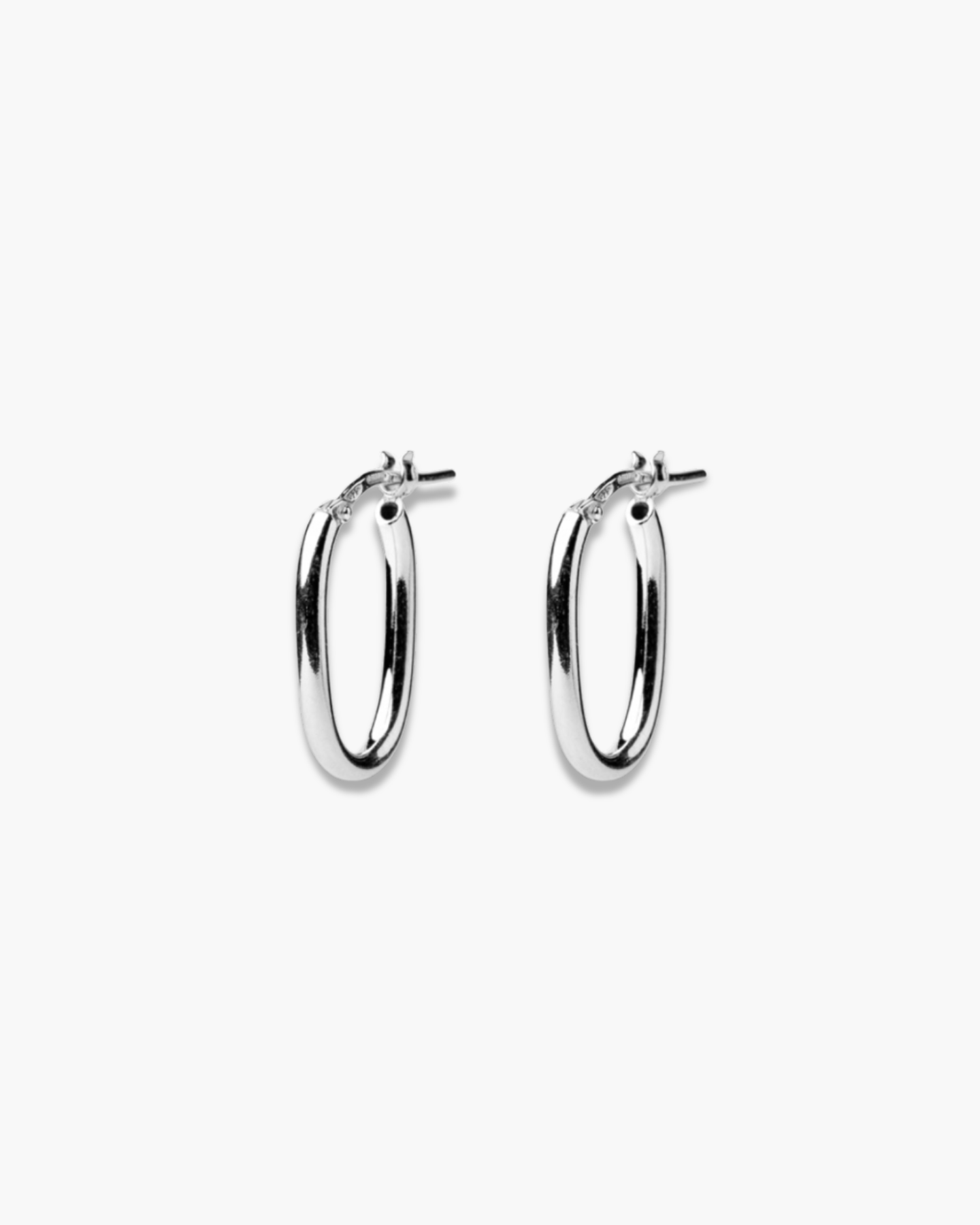 Oh(!)val Hoops Silver