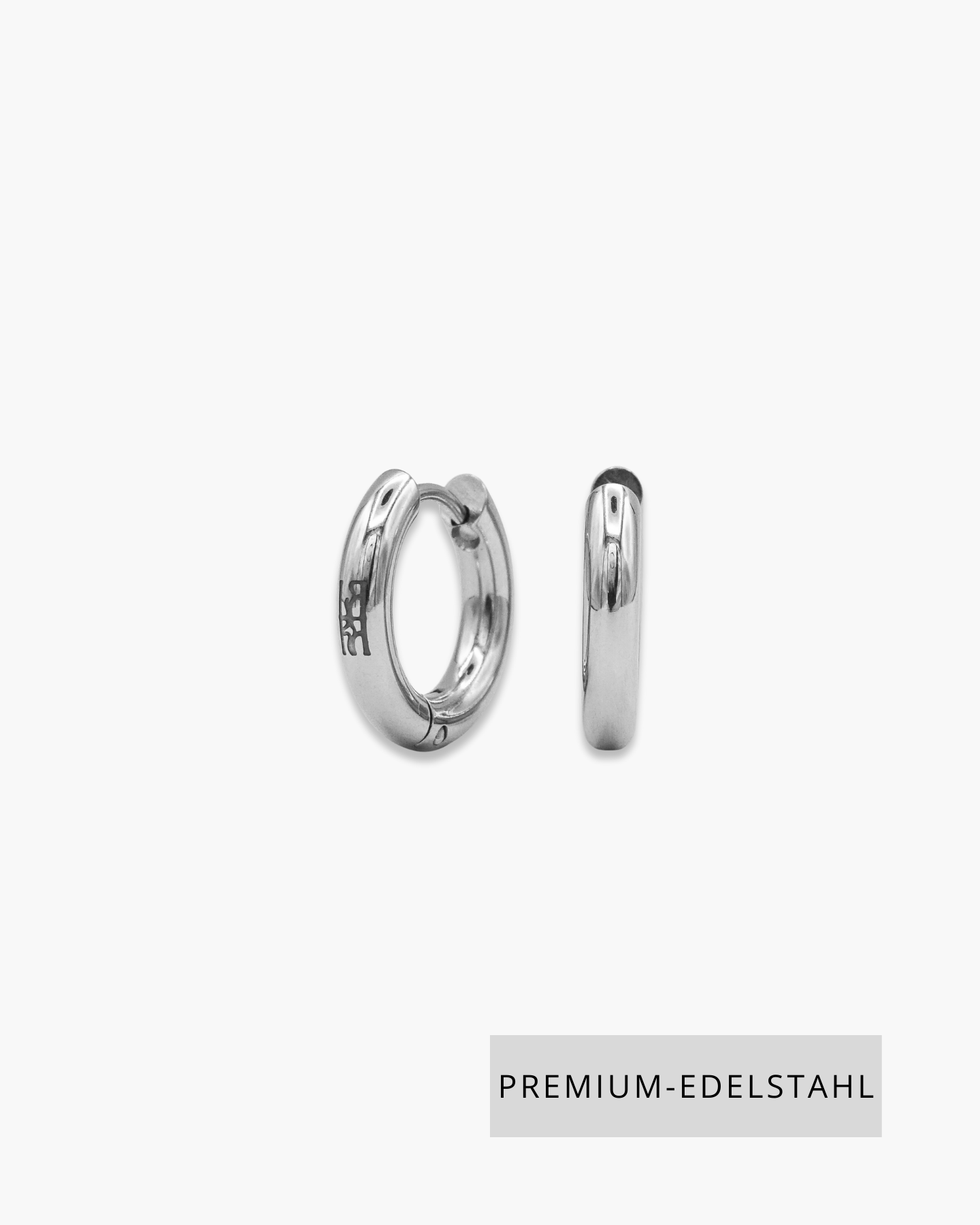 Pretty Thick Basic Huggies M Silver