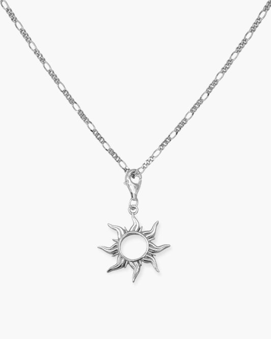 Sunday Sun Necklace Silver