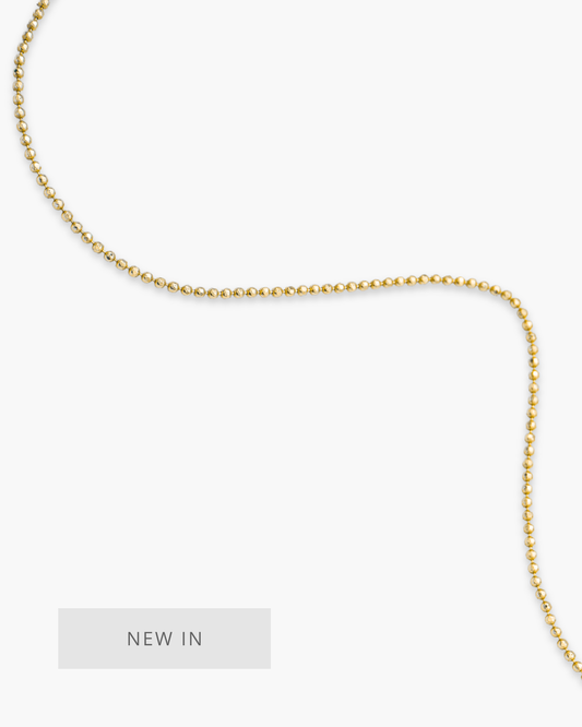 Tiny Dottie Chain Gold