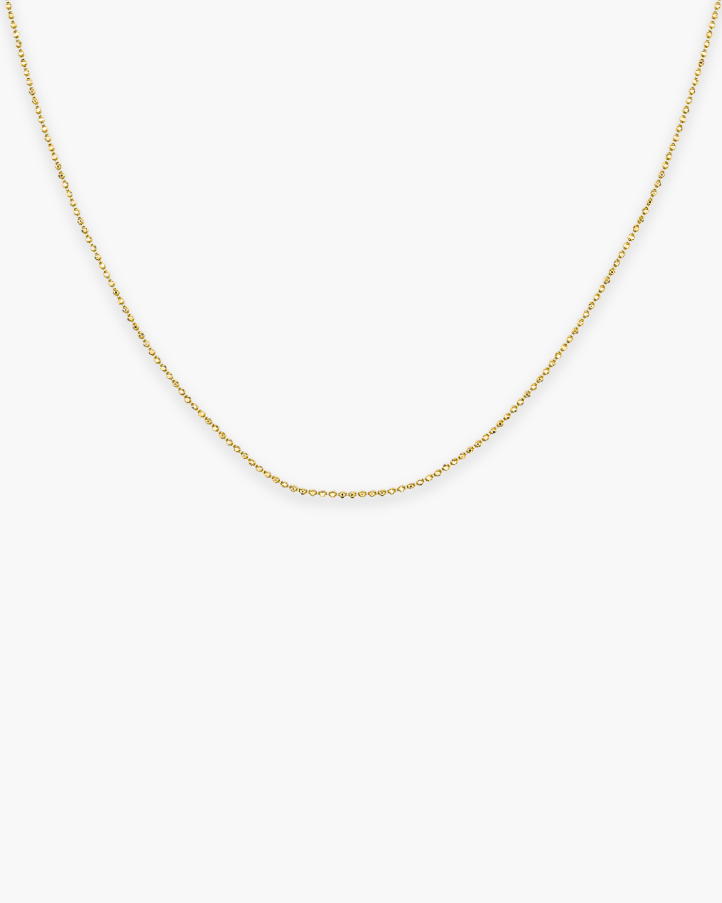 Tiny Dottie Chain Gold