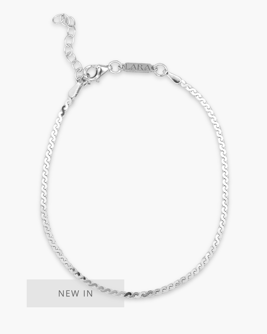 Wave After Wave Bracelet Silver