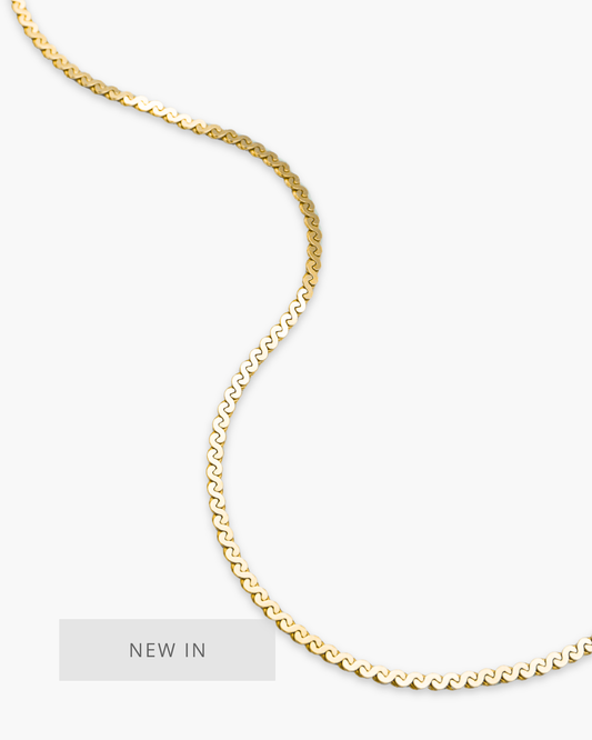 Wave After Wave Chain Gold