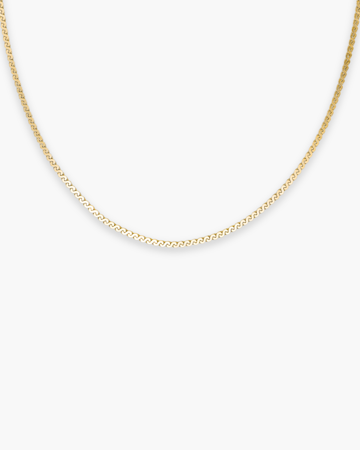 Wave After Wave Chain Gold