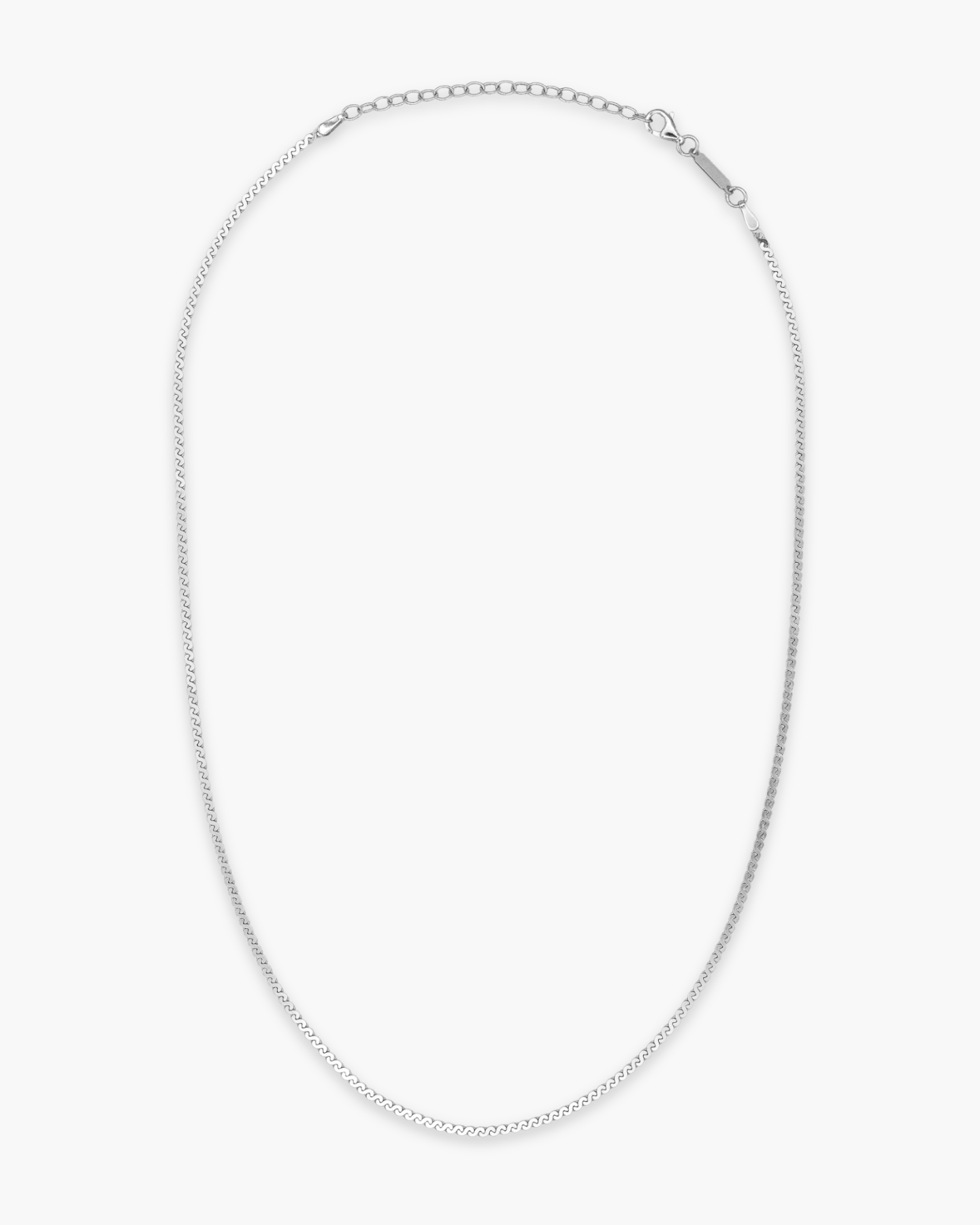 Wave After Wave Chain Silver