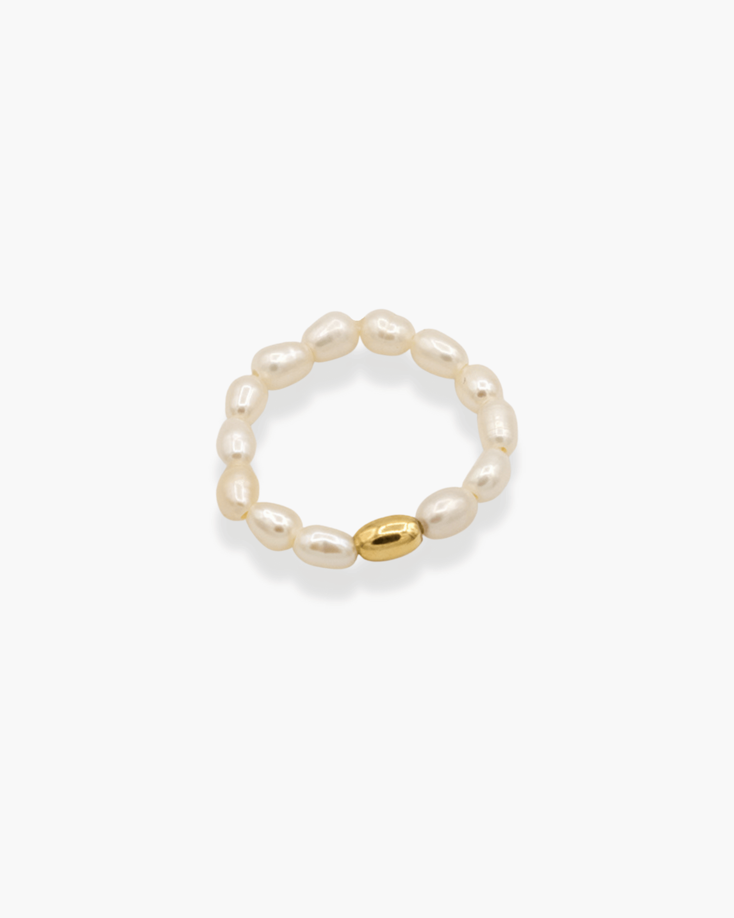Goldy Pearl Ring