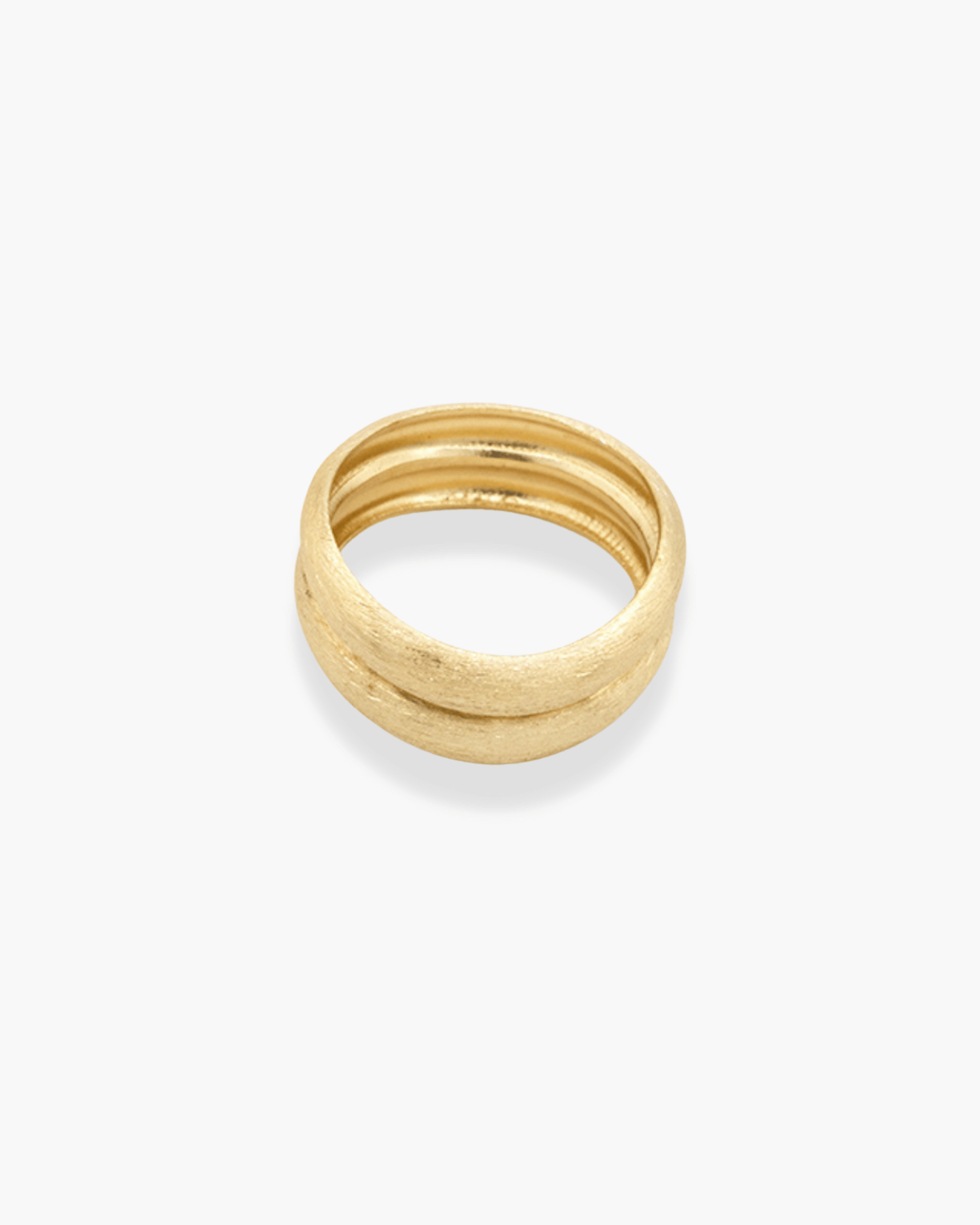 It Comes In Waves Ring Gold