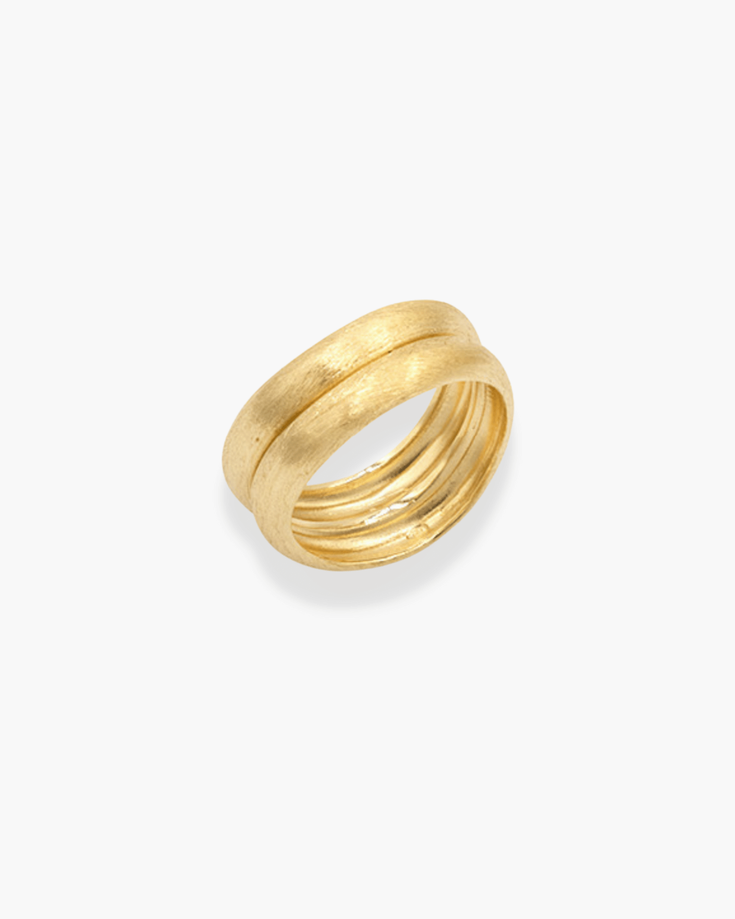 It Comes In Waves Ring Gold