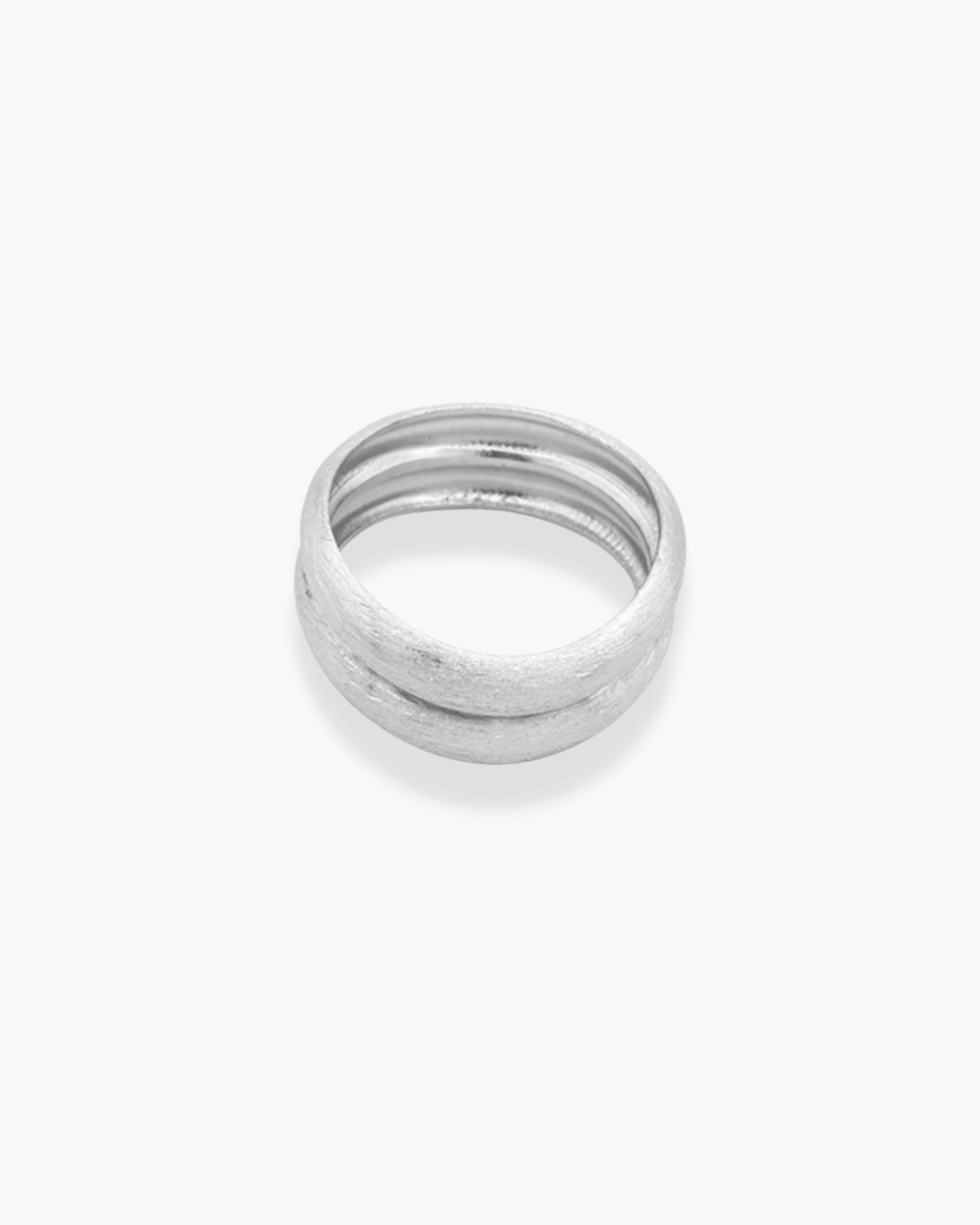It Comes In Waves Ring Silver