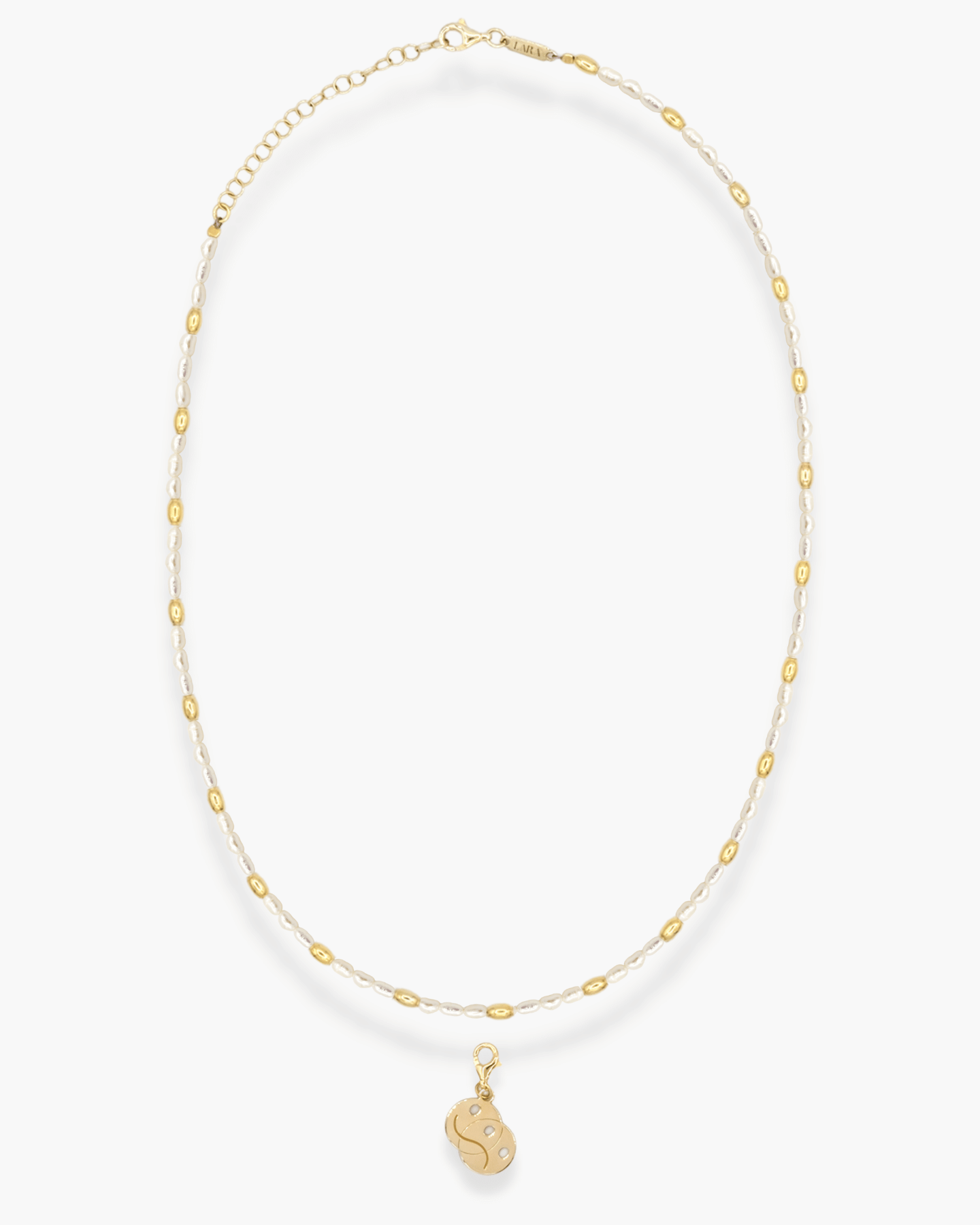 mOOdy Pearl Necklace Gold