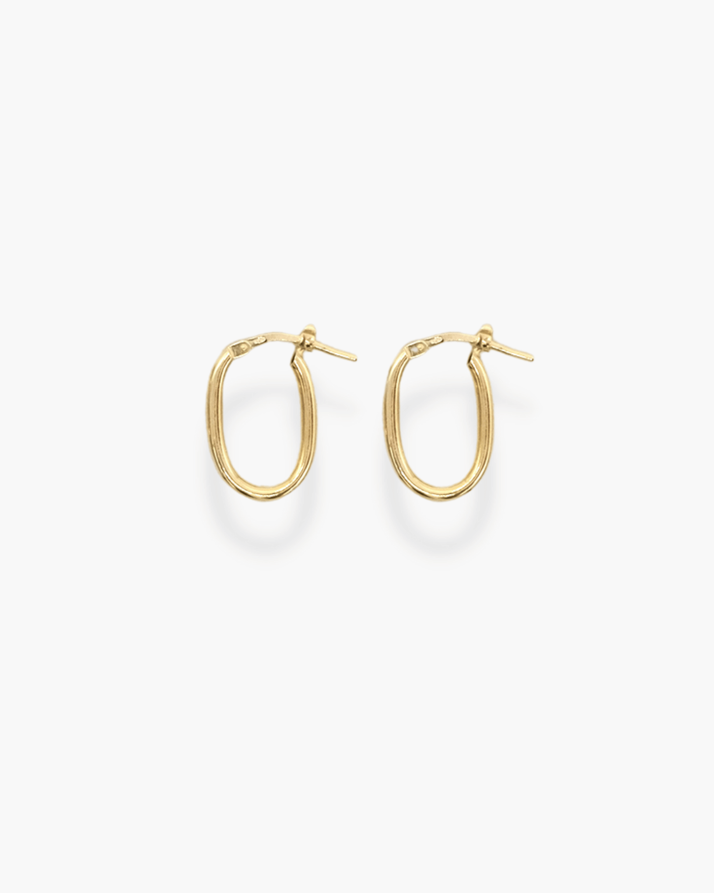Oh(!)val Hoops Gold