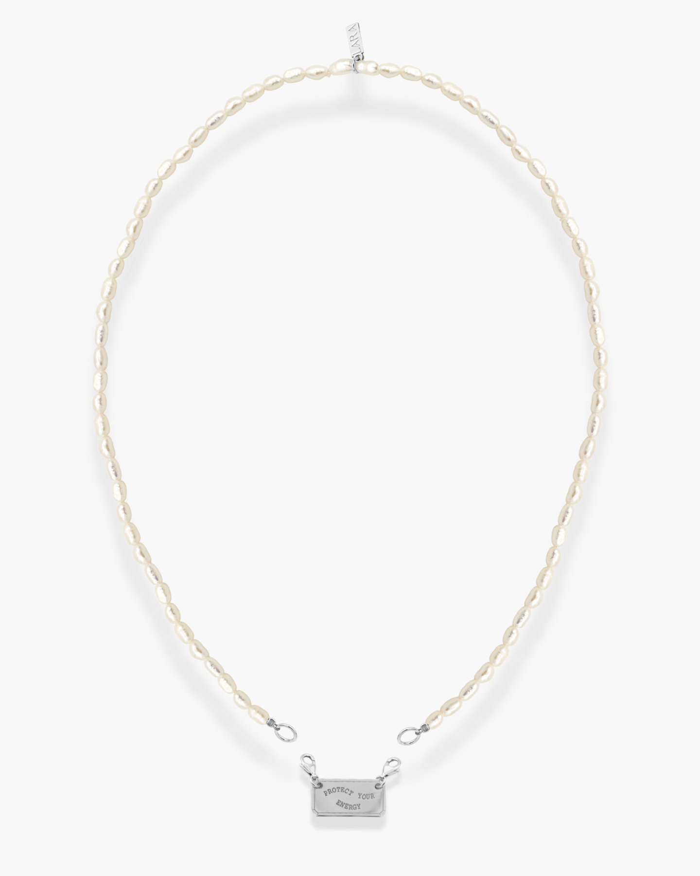 PYE Pearl Necklace Silver